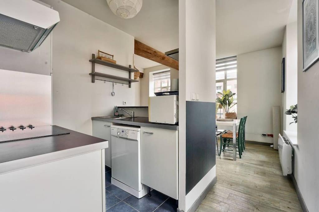 Appartement Lumineux Et Calme Parking Gratuit Lille Exterior photo
